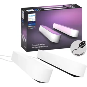 Philips Hue Play Lightbar White & Color Weiß Doppelpack günstig