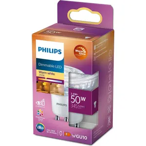 Philips Spot 50W PAR16 GU10, 3,8 W, 50 W, GU10, 345 lm, 15000 h, Warmes Glühen günstig