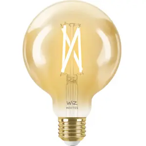 WiZ Filamentlampe in Kugelform - warmes bis kaltweißes Licht - E27 - Gold