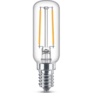 Philips Filament-Kerze transparent, 25 W, T25 E14, 2,1 W, 25 W, E14, 250 lm, 15000 h, Warmweiß günstig