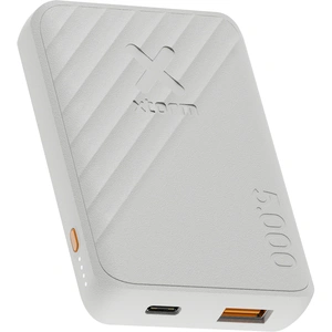 Xtorm Go2 Powerbank - 5.000mAh - Doppelte Anschlüsse - Leistungsstarke Powerbank - Nachhaltige Technologie - Kompatibel mit iPhone und Samsung - Ash White günstig