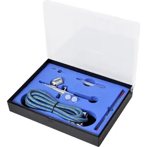 vidaXL Airbrush-Set 0,2 / 0,3 / 0,5 mm Düsen günstig