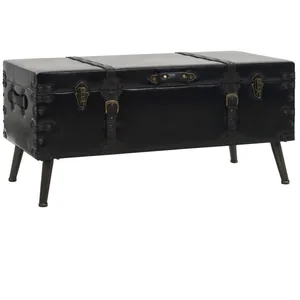 vidaXL Couchtisch Couchtisch MDF und Stahl 102x51x48 cm, Couchtisch MD... günstig