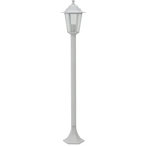 vidaXL Garten-Pollerleuchte 6 Stk. E27 110 cm Aluminium Weiß