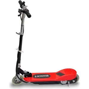vidaXL E-Scooter 120 W Rot