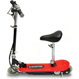vidaXL E-Scooter mit Sitz 120 W Rot