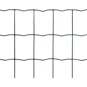 vidaXL Gartenzaun Maschendraht gitter 25x1,0m Gitterzaun günstig