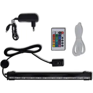 vidaXL Led Aquarium Unterwasser-Leuchte Bubble Lampe Rgb 32 Cm (LED, 3.90 W), Aquariumbeleuchtung günstig