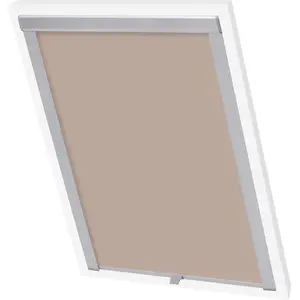 vidaXL Verdunkelungsrollo Beige UK08 GGL und GGU günstig