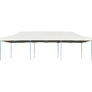 vidaXL Faltzelt Pop-Up Partyzelt 3 x 9 m Creme günstig