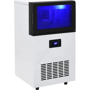 vidaXL Eiswürfelmaschine Schwarz 45 kg / 24 h günstig