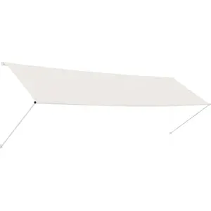vidaXL Einziehbare Markise 400×150 cm Creme günstig