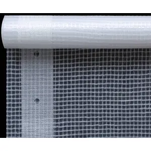 vidaXL Leno-Abdeckplane Weiß 4 x 15 m 260 g/m² günstig