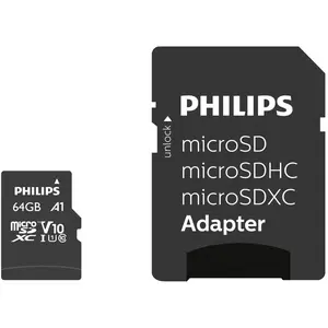 Philips Micro Sdxc 64gb Class 10 Uhs-i U1 Speicherkarte Mit Adapter