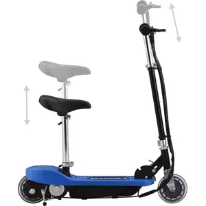 vidaXL E-Scooter mit Sitz 120 W Blau günstig