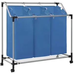 vidaXL, Wäschekorb, Lukendorf (3 Taschen) günstig