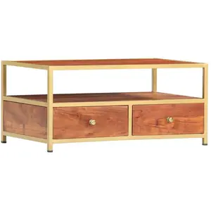 vidaXL, Couchtisch + Beistelltisch, Sullivan (90 x 50 x 40 cm) günstig