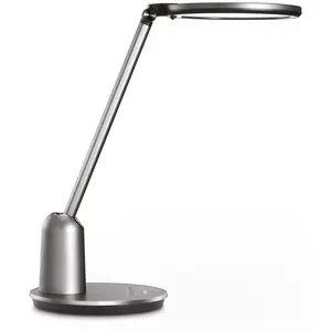 Philips Funktional Einstein Schreibtischleuchte, Dunkles Grau, Metall, Schlafzimmer, Wohnzimmer, Büro, Modern, IP20, II günstig
