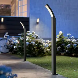 Philips LED-Wegelampe Splay, 96 cm, 2.700 K, anthrazit, IP44