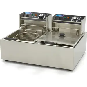 Maxima - Gastro Fritteuse - 2 x 6 l - 2 Körbe - Bis zu 2,4 kg Pommes F... günstig