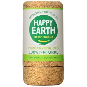 Happy Earth 100% natürlicher geruchloser Deodorant Stick Pure Crystal 90 g günstig