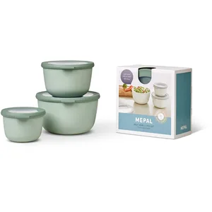 MEPAL Multischüssel Set Cirqula, nordic sage, 0,5/1,0/2,0 l