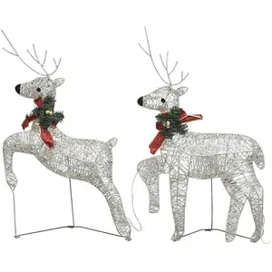 vidaXL, Weihnachtsbeleuchtung, Talea (2 Stück)