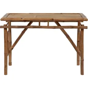 vidaXL Gartentisch Klappbar 115x50x75 cm Bambus günstig