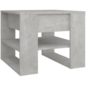 vidaXL Couchtisch Couchtisch Betongrau 55,5x55x45 cm Holzwerkstoff (1-... günstig