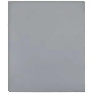 vidaXL Spannbettlaken aus Baumwolle Grau 160x200 cm für einen gemütlichen Schlafkomfort und elegantes Ambiente im Schlafzimmer günstig
