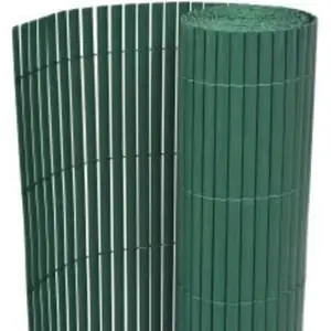 vidaXL Gartenzaun Doppelseitig 90x400 cm Grün günstig