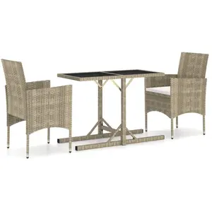 vidaXL, Gartentisch + Balkontisch, Remy (110 x 53 x 72 cm) günstig