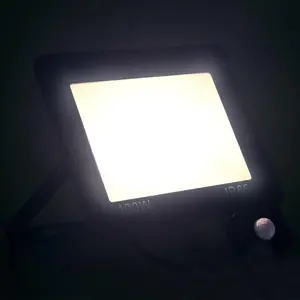 vidaXL LED-Fluter mit Sensor 100 W Kaltweiß