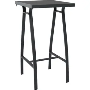 vidaXL 3-tlg. Gartenbar-Set Schwarz günstig