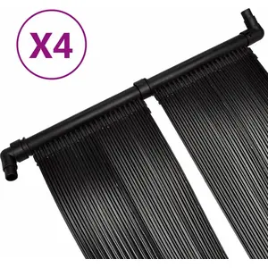 vidaXL Solar-Panel für Poolheizung 4 Stk. 80x620 cm günstig