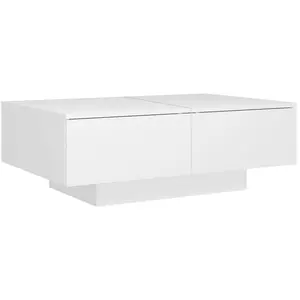 vidaXL, Couchtisch + Beistelltisch, Haronville (90 x 90 x 31 cm) günstig