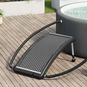 vidaXL Gebogenes Solar-Heizpaneel für Pool 110x65 cm günstig
