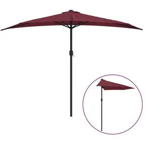 vidaXL, Sonnenschirm, Haranita (1.55 m)