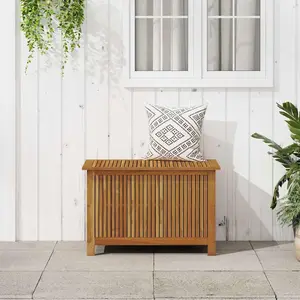 vidaXL Gartenbox 90x50x58 cm Massivholz Akazie günstig