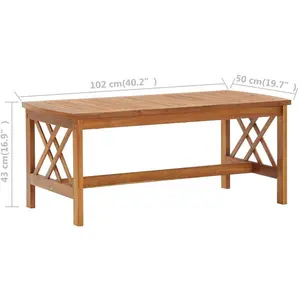 vidaXL, Gartenbank, Olkonica (Couchtisch) günstig