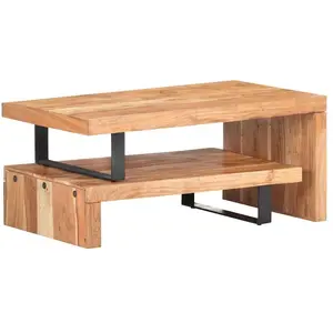 vidaXL, Couchtisch + Beistelltisch, Ollinano (90 x 90 x 40 cm) günstig
