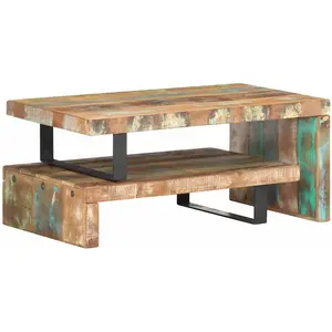 vidaXL, Couchtisch + Beistelltisch, Ollinano (90 x 90 x 40 cm) günstig