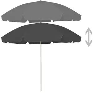 vidaXL, Sonnenschirm, Isaac (2.65 m)