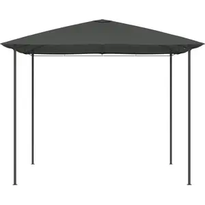 vidaXL Pavillon 3x3x2,6 m Anthrazit 160 g/m² günstig