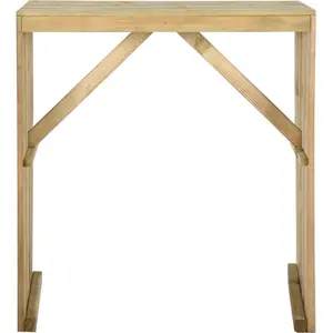 vidaXL Bartisch 100x60x110 cm Imprägniertes Kiefernholz günstig