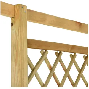 vidaXL, Pavillon, Naro na pergola z awk , 166x81x174 cm, impregnowana sosna (81 cm, 166 cm) günstig
