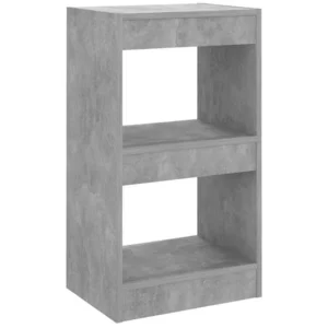 vidaXL Bücherregal Bücherregal/Raumteiler Betongrau 40x30x72 cm, 1-tlg. günstig