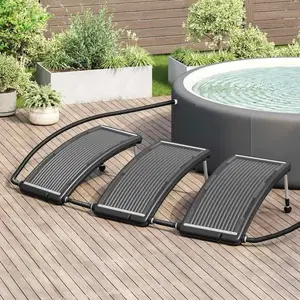 vidaXL Gebogene Solar-Heizpaneele für Pool 3 Stk. 110x65 cm günstig