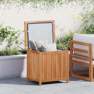 vidaXL Gartenbox 60x50x58 cm Massivholz Teak günstig