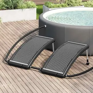 vidaXL Gebogene Solar-Heizpaneele für Pool 2 Stk. 110x65 cm günstig